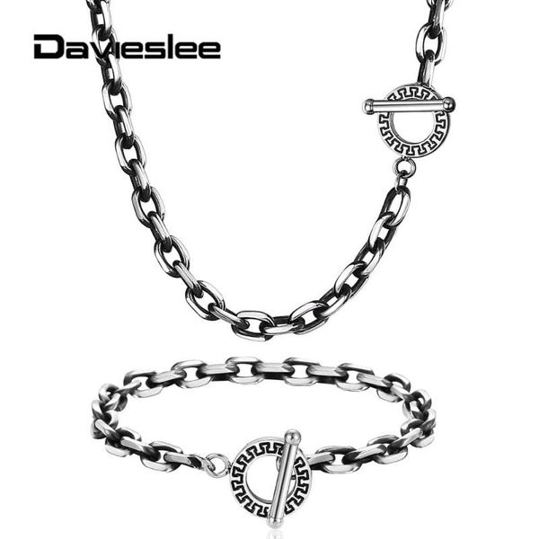 earrings & necklace 6mm bracelet set for men women toggle clasp simple gunmetal stainless steel rolo cable link chain jewelry ltss10, Silver
earrings & necklace 6mm bracelet set for men women toggle clasp simple gunmetal stainless steel rolo cable link chain jewelry ltss10, Silver