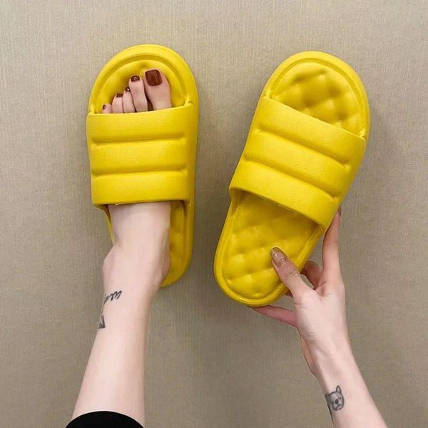 mute eva sofa slides women thick sole soft indoor slippers anti-slip sandals men summer platform shoes bath, Black
mute eva sofa slides women thick sole soft indoor slippers anti-slip sandals men summer platform shoes bath, Black
