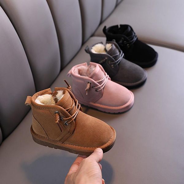 genuine leather suede children' boots boys'soft bottom bull tendon antiski floor school keep warm shoes 2021, Black;grey
genuine leather suede children' boots boys'soft bottom bull tendon antiski floor school keep warm shoes 2021, Black;grey