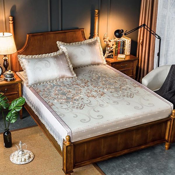 blankets fitted sheet summer ice silk mat 1.8m bed wash folded 1.5 m air conditioning soft three-piece set blanket
blankets fitted sheet summer ice silk mat 1.8m bed wash folded 1.5 m air conditioning soft three-piece set blanket
