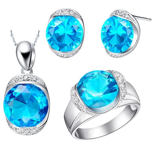 wedding jewelry sets beautiful pm plated bijoux fashion blue red crystal for women, bridal accessories party set, Slivery;golden
wedding jewelry sets beautiful pm plated bijoux fashion blue red crystal for women, bridal accessories party set, Slivery;golden