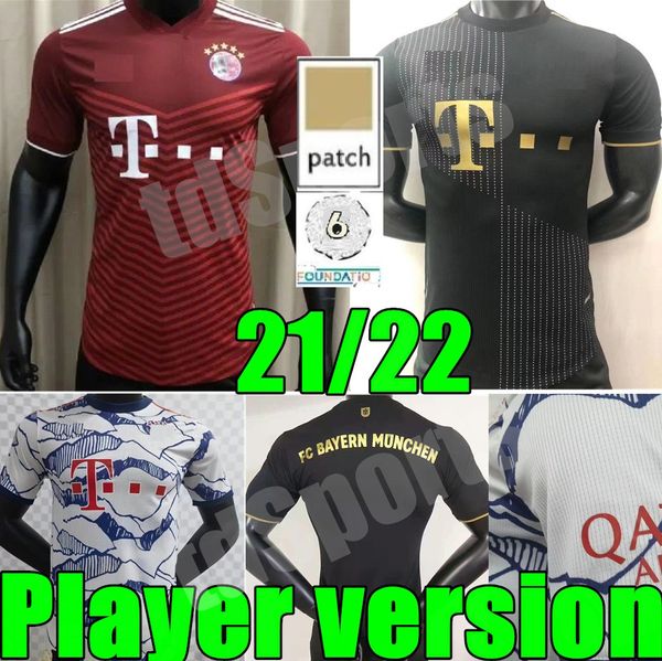 2021 2022 davies bayern soccer jerseys player version home away 3rd neuer sane lewandowski munchen muller gnabry munich 21 22 men football s, Black;yellow 
2021 2022 davies bayern soccer jerseys player version home away 3rd neuer sane lewandowski munchen muller gnabry munich 21 22 men football s, Black;yellow