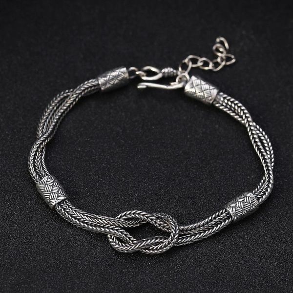 turkey men's and women's bracelets braided rope foxtail chain bracelet jewelry simple retro accessories link,, Black
turkey men's and women's bracelets braided rope foxtail chain bracelet jewelry simple retro accessories link,, Black