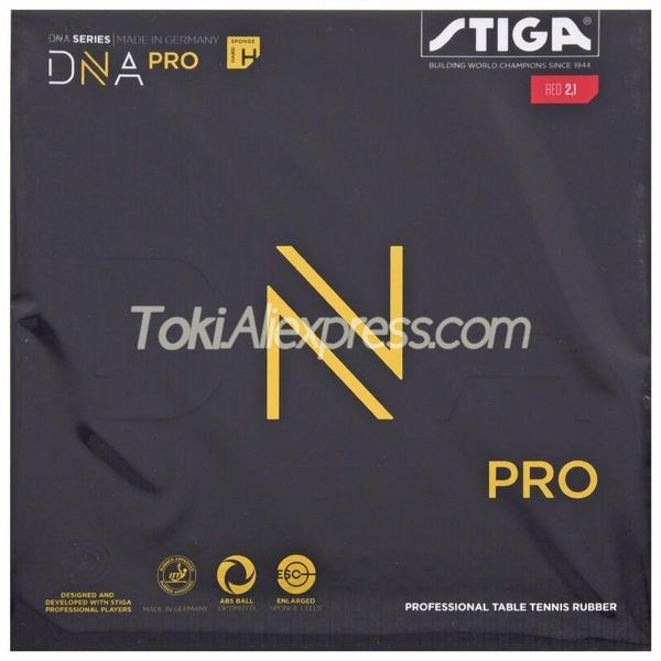 table tennis raquets stiga dna pro m / h rubber (made in germany) pips-in original pong sponge
table tennis raquets stiga dna pro m / h rubber (made in germany) pips-in original pong sponge