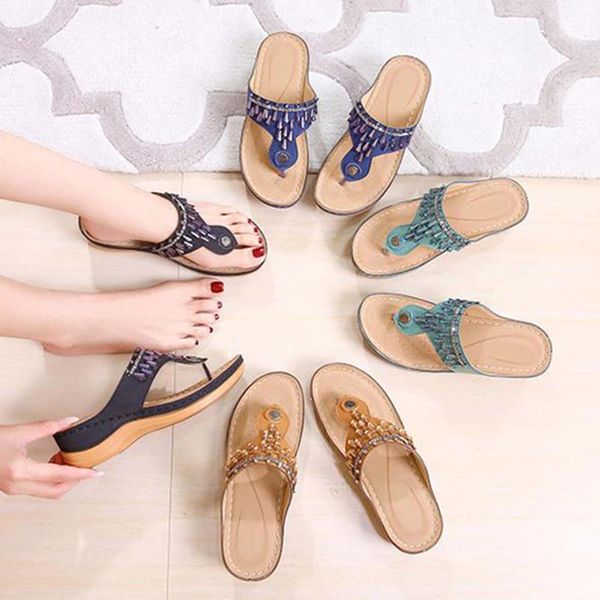 sandals slipper women solid color wedges rhinestone vacation casual flip flops for female 2021 summer fashion, Black
sandals slipper women solid color wedges rhinestone vacation casual flip flops for female 2021 summer fashion, Black