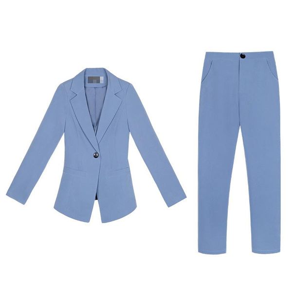 plus size 2021 autumn clothing women 2 piece set formal pants suits blazer jacket office lady work business uniform trousers women's tw, White
plus size 2021 autumn clothing women 2 piece set formal pants suits blazer jacket office lady work business uniform trousers women's tw, White