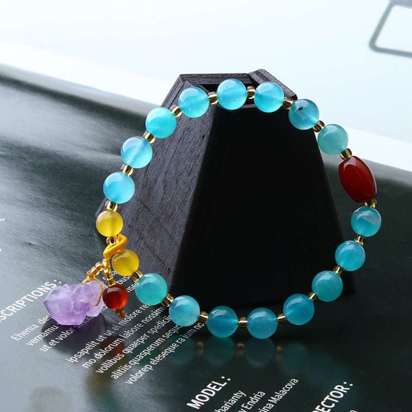 natural tianhe stone bracelet crystal transparent round bead diy with natural amethyst original handmade jewelry, Black
natural tianhe stone bracelet crystal transparent round bead diy with natural amethyst original handmade jewelry, Black