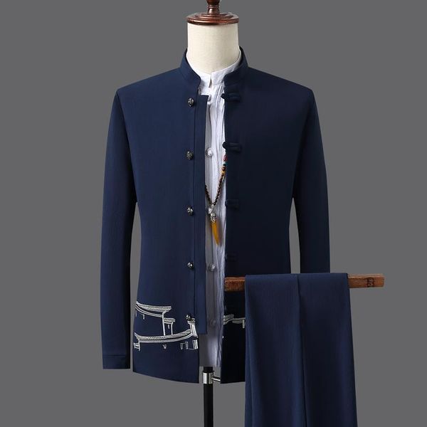 men's suits & blazers m-5xl plus size men single breasted jacket with pants sets two pieces autumn spring streetwear wedding set xxxxxl, White;black
men's suits & blazers m-5xl plus size men single breasted jacket with pants sets two pieces autumn spring streetwear wedding set xxxxxl, White;black