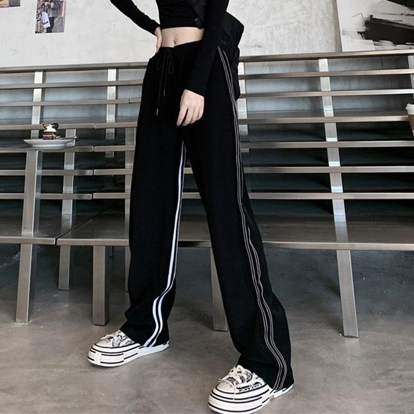 women's pants & capris spring-autumn girl's high waist harajuku style retro side striped straight mopping loose casual wide-leg tr, Black;white
women's pants & capris spring-autumn girl's high waist harajuku style retro side striped straight mopping loose casual wide-leg tr, Black;white