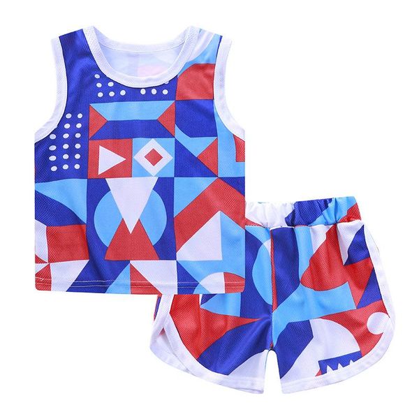 casual kids clothes 2 piece set clothing multicolor boy t-shirt + shorts boys tracksuit children baby sets, White
casual kids clothes 2 piece set clothing multicolor boy t-shirt + shorts boys tracksuit children baby sets, White