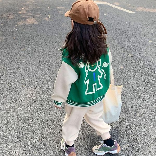 jackets 2021 autumn children's wear girls' fashion cartoon printed baseball jacket baby coat 2-3141, Blue;gray
jackets 2021 autumn children's wear girls' fashion cartoon printed baseball jacket baby coat 2-3141, Blue;gray
