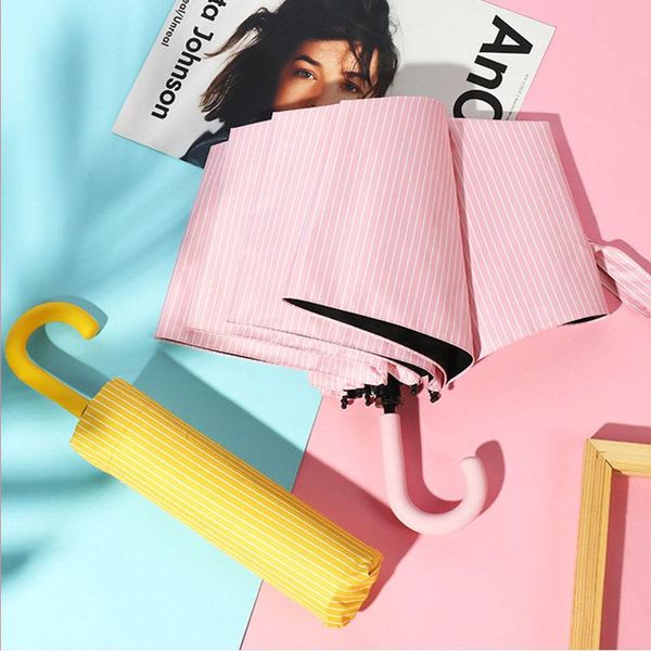 umbrellas yada design creative curved handle umbrella fold rainy for women rainproof sun uv protection stripe ys200050
umbrellas yada design creative curved handle umbrella fold rainy for women rainproof sun uv protection stripe ys200050