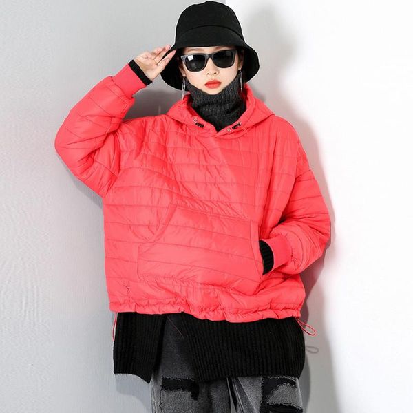 women's hoodies & sweatshirts johnature winter hooded collar cotton loose women 2021 casual fashion solid color pockets female, Black
women's hoodies & sweatshirts johnature winter hooded collar cotton loose women 2021 casual fashion solid color pockets female, Black
