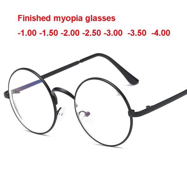 fashion sunglasses frames myopia optical finish glasses women men prescription round metal frame spectacles nearsighted circle clear eyeglas, Black
fashion sunglasses frames myopia optical finish glasses women men prescription round metal frame spectacles nearsighted circle clear eyeglas, Black