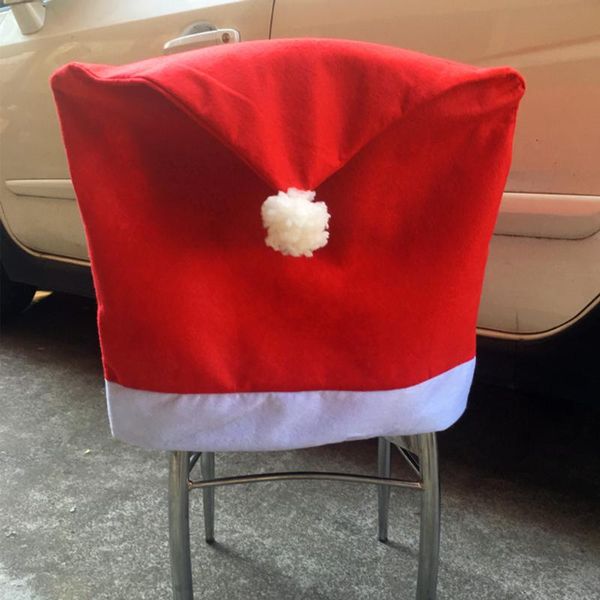 chair covers christmas santa hat back cover kitchen party dinner table decorative case year non-woven xmas
chair covers christmas santa hat back cover kitchen party dinner table decorative case year non-woven xmas