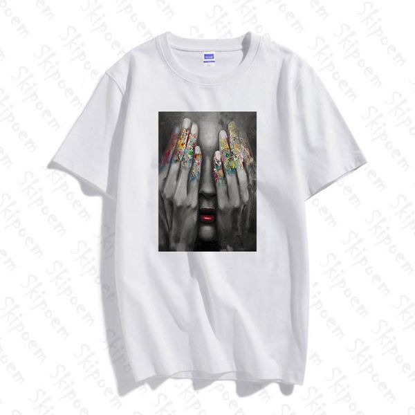 women's t-shirt street style personality women tshirt kawaii harajuku gothic aesthetic cotton short sleeve skipoem tee shirt femme stre, White
women's t-shirt street style personality women tshirt kawaii harajuku gothic aesthetic cotton short sleeve skipoem tee shirt femme stre, White
