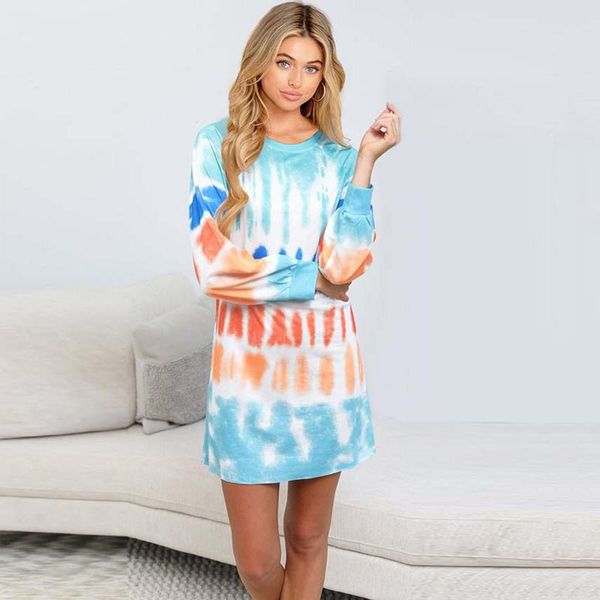 women's hoodies & sweatshirts 2021 autumn long sweatshirt women sleeve tie dye dress ladies fashion o-neck loose for, Black
women's hoodies & sweatshirts 2021 autumn long sweatshirt women sleeve tie dye dress ladies fashion o-neck loose for, Black