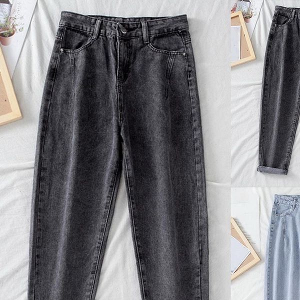 korean womens jean high waist jeans women pants loose casual plus size street denim trousers pantalon femme vintage with belt, Blue
korean womens jean high waist jeans women pants loose casual plus size street denim trousers pantalon femme vintage with belt, Blue