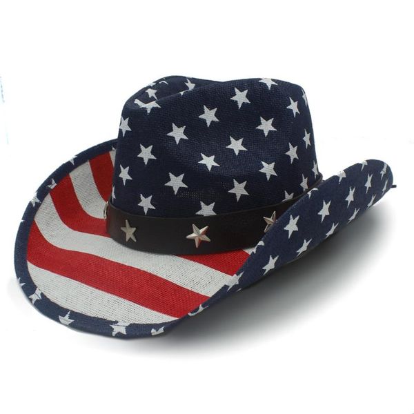 stingy brim hats 2021 handmade summer straw women men hollow sun western cowboy hat with american flag, Blue;gray
stingy brim hats 2021 handmade summer straw women men hollow sun western cowboy hat with american flag, Blue;gray