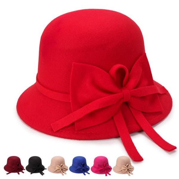 stingy brim hats fashion lady wool fedora caps solid noble bowler cap with bowknot korean winter warm fisherman hat women cloth bucket, Blue;gray
stingy brim hats fashion lady wool fedora caps solid noble bowler cap with bowknot korean winter warm fisherman hat women cloth bucket, Blue;gray