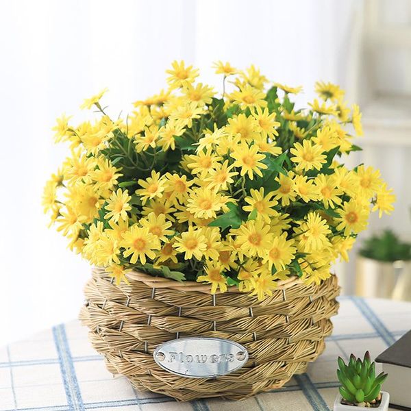 decorative flowers & wreaths ly small daisies simulation flower silks family bride wedding el office party garden decoration
decorative flowers & wreaths ly small daisies simulation flower silks family bride wedding el office party garden decoration