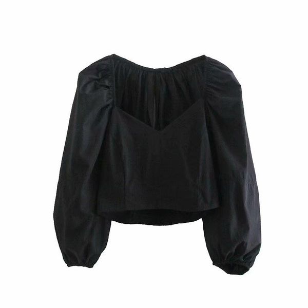fashion 2021 women cotton lightweight black poplin shirt short casual v collar ladies puff sleeve tshirt mujer women's t-shirt, White
fashion 2021 women cotton lightweight black poplin shirt short casual v collar ladies puff sleeve tshirt mujer women's t-shirt, White
