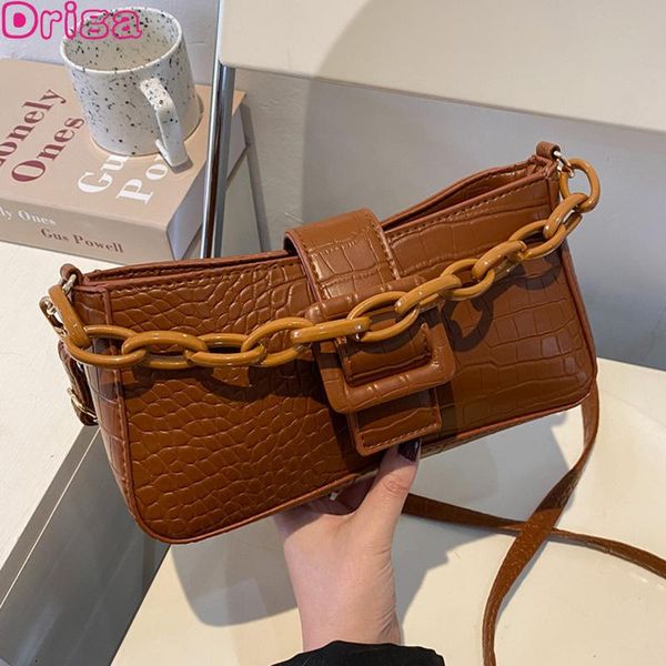 evening bags driga women solid color messenger retro chain shoulder 2021 fashion casual handbags crocodile pattern underarm bag
evening bags driga women solid color messenger retro chain shoulder 2021 fashion casual handbags crocodile pattern underarm bag