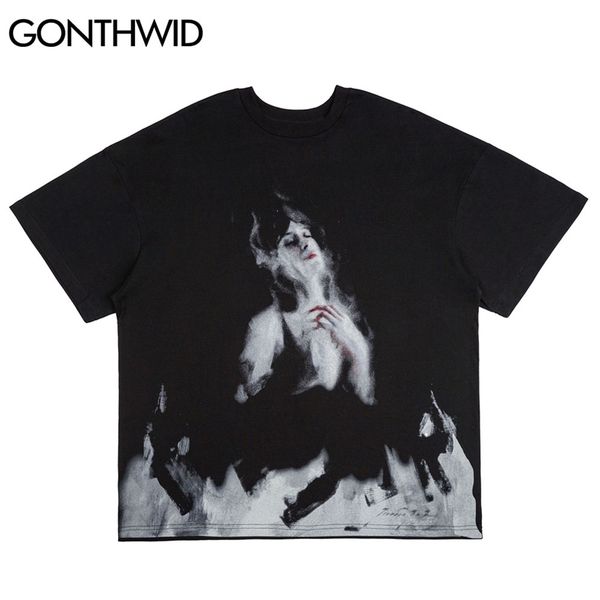 t-shirt streetwear hip hop fire flame girl punk rock gothic tees shirts harajuku casual cotton short sleeve tshirt 210602, White;black
t-shirt streetwear hip hop fire flame girl punk rock gothic tees shirts harajuku casual cotton short sleeve tshirt 210602, White;black