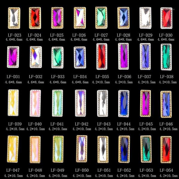 nail charms stones 4.6*8.6mm colorful crystal rectangle alloy metal edging flat-back gems rhinestones for nails decor art decorations1, Silver;gold
nail charms stones 4.6*8.6mm colorful crystal rectangle alloy metal edging flat-back gems rhinestones for nails decor art decorations1, Silver;gold