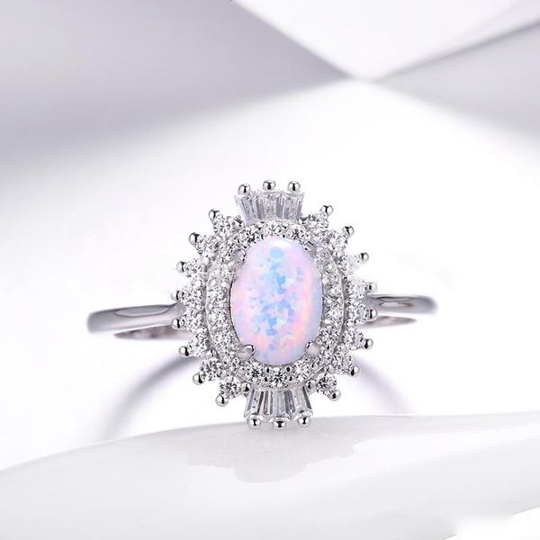 sterling silver oval opal flower rings wedding engagement bridal for women party lover ring jewelry gifts cluster, Golden;silver
sterling silver oval opal flower rings wedding engagement bridal for women party lover ring jewelry gifts cluster, Golden;silver