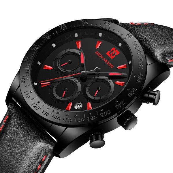 wristwatches ben nevis black chronograph quartz watches sport chrono leather strap wateerproof, Slivery;brown
wristwatches ben nevis black chronograph quartz watches sport chrono leather strap wateerproof, Slivery;brown