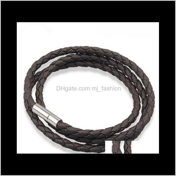 charm jewelrymens leather bangle bracelets black/brown mesh magnetic stainless steel clasp double wrapps1457 drop delivery 2021 l5uev, Golden;silver
charm jewelrymens leather bangle bracelets black/brown mesh magnetic stainless steel clasp double wrapps1457 drop delivery 2021 l5uev, Golden;silver