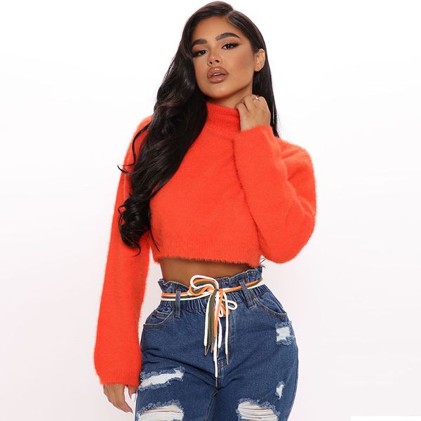 pullover girl mohair angora sweater for woman knitted womens casual coral orange turtle neck turtleneck cashmere sweaters coat blouse female, White;black
pullover girl mohair angora sweater for woman knitted womens casual coral orange turtle neck turtleneck cashmere sweaters coat blouse female, White;black