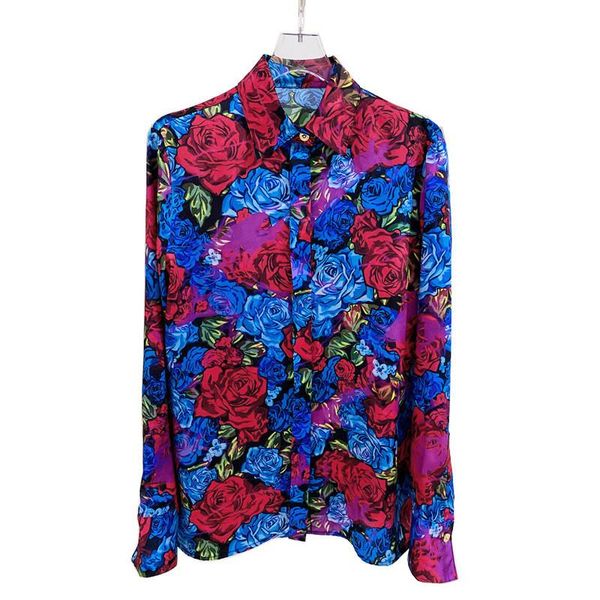 autumn vintage floral printed women blouses shirts runway turn down collar long sleeve female winter clothes women's &, White
autumn vintage floral printed women blouses shirts runway turn down collar long sleeve female winter clothes women's &, White