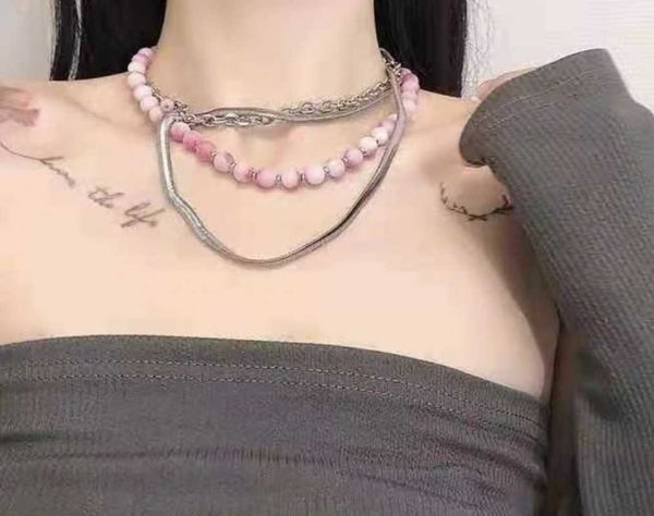 chokers floating u creatures rock peach original chinese design punk natural gradient pink chalcedony stacked necklace, Golden;silver
chokers floating u creatures rock peach original chinese design punk natural gradient pink chalcedony stacked necklace, Golden;silver