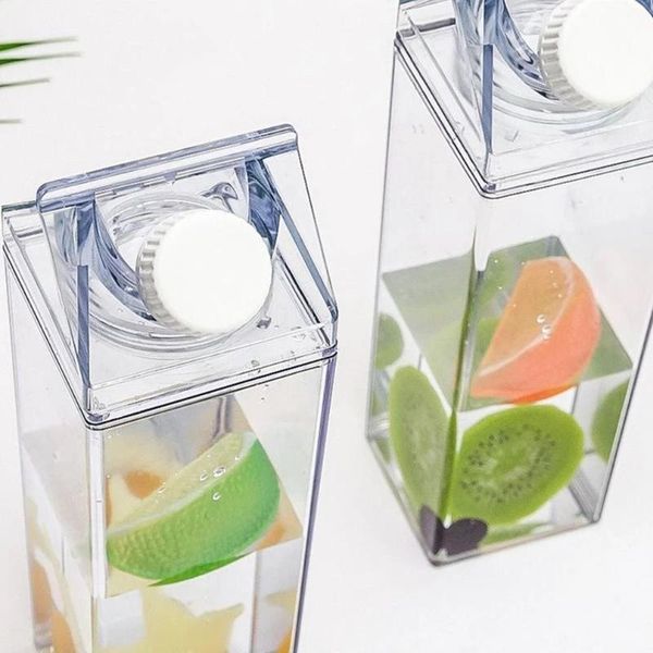 water bottle 500/1000ml transparent milk drinkware shaker sports square juice outdoor climbing camping travel
water bottle 500/1000ml transparent milk drinkware shaker sports square juice outdoor climbing camping travel