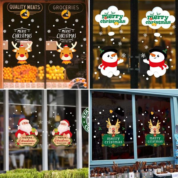 wall stickers 2021 cute elk christmas window glass festival decals santa murals year decorations for home
wall stickers 2021 cute elk christmas window glass festival decals santa murals year decorations for home