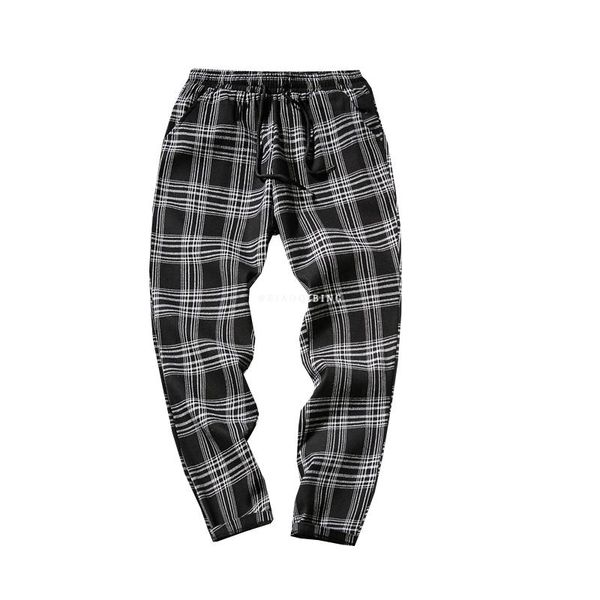 men women korean style black plaid casual pants 2021 mens streetwear harem male checkered trousers plus size 5xl men's
men women korean style black plaid casual pants 2021 mens streetwear harem male checkered trousers plus size 5xl men's
