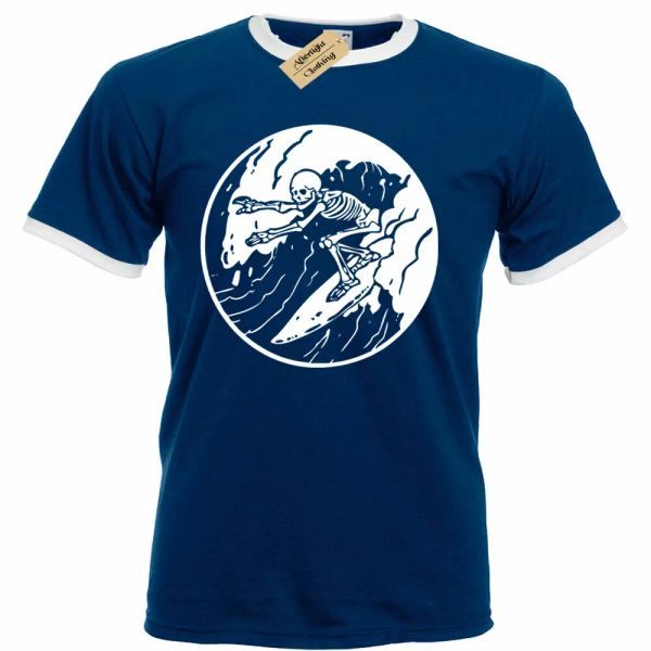 surfing skeleton t-shirt mens surfer wrestling skull plaque beach waves holiday, White;black
surfing skeleton t-shirt mens surfer wrestling skull plaque beach waves holiday, White;black