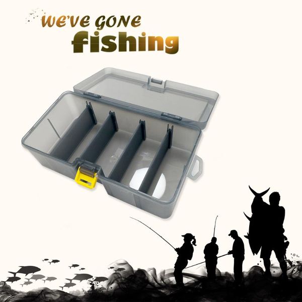 plastic fishing tackle boxes 5-slots double layer bait lure hook holder organizer accessories tool case
plastic fishing tackle boxes 5-slots double layer bait lure hook holder organizer accessories tool case