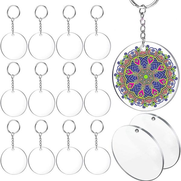 keychains acrylic key chain blank, diameter 30 pieces 5.08 cm round transparent disc, metal separation ring, Silver
keychains acrylic key chain blank, diameter 30 pieces 5.08 cm round transparent disc, metal separation ring, Silver