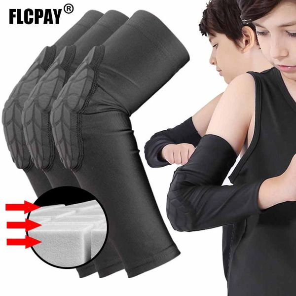 children's elbow pads silicone gel protective sleeve sports safety pulley hockey bike & knee, Black;gray
children's elbow pads silicone gel protective sleeve sports safety pulley hockey bike & knee, Black;gray