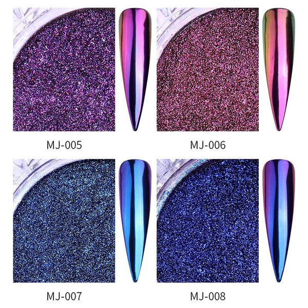 nail glitter 2021 chameleon mirror laser powders auroras effect art chrome pigment dust diy design decoration, Silver;gold
nail glitter 2021 chameleon mirror laser powders auroras effect art chrome pigment dust diy design decoration, Silver;gold