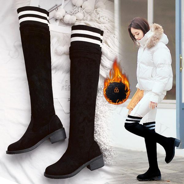 boots single monkey women over the knee high fashion 2021 winter warm snow sock woman long botas female mujer, Black
boots single monkey women over the knee high fashion 2021 winter warm snow sock woman long botas female mujer, Black