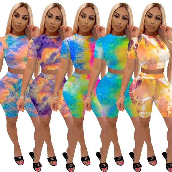 women's tracksuits s-2xl summer outfit for women drop club two piece tie dye set backless short sleeve round neck and shorts, Gray
women's tracksuits s-2xl summer outfit for women drop club two piece tie dye set backless short sleeve round neck and shorts, Gray