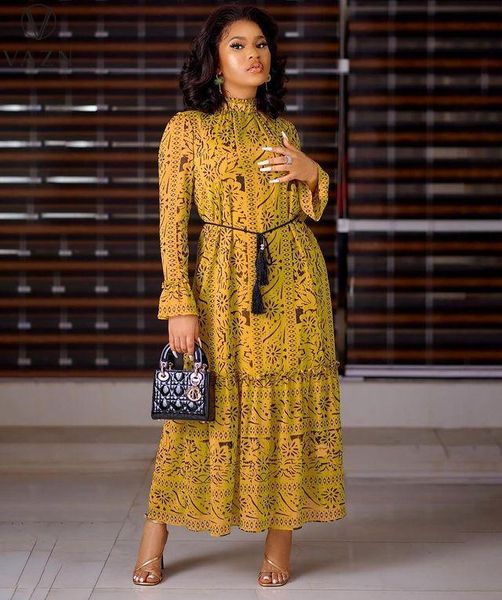casual dresses vazn 2021 early autumn vacation vintage high-end long dress chiffon fashion mature full sleeve women loose maxi, Black;gray
casual dresses vazn 2021 early autumn vacation vintage high-end long dress chiffon fashion mature full sleeve women loose maxi, Black;gray