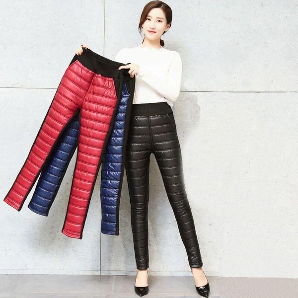 women's pants & capris women winter down plus size velvet trousers thickening slim thermal female warm high waist straight cotton pant, Black;white
women's pants & capris women winter down plus size velvet trousers thickening slim thermal female warm high waist straight cotton pant, Black;white