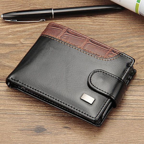 wallets men baellerry vintage leather hasp small wallet coin pocket purse card holder money cartera hombre bag male clutch 086, Red;black
wallets men baellerry vintage leather hasp small wallet coin pocket purse card holder money cartera hombre bag male clutch 086, Red;black