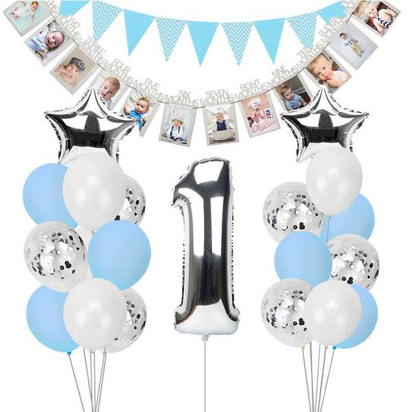 party decoration 1st happy birthday banner decorations silver blue star foil balloon first boy girl my 1 one year decor kids adult
party decoration 1st happy birthday banner decorations silver blue star foil balloon first boy girl my 1 one year decor kids adult