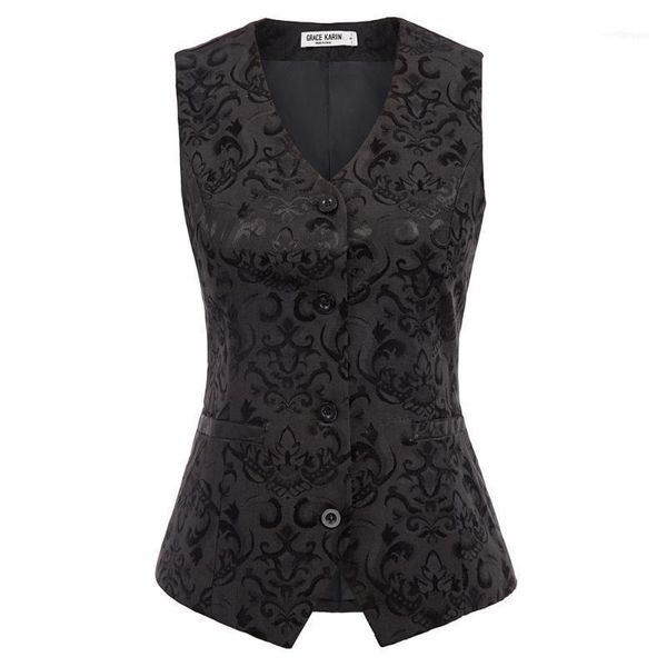 women's vest coats vintage sleeveless v-neck handkerchief hem short coat jacquard slim formal party ball gown waistcoat 1, Black;white
women's vest coats vintage sleeveless v-neck handkerchief hem short coat jacquard slim formal party ball gown waistcoat 1, Black;white